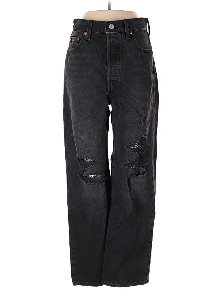 Pre-owned Levi's Jeans In Black