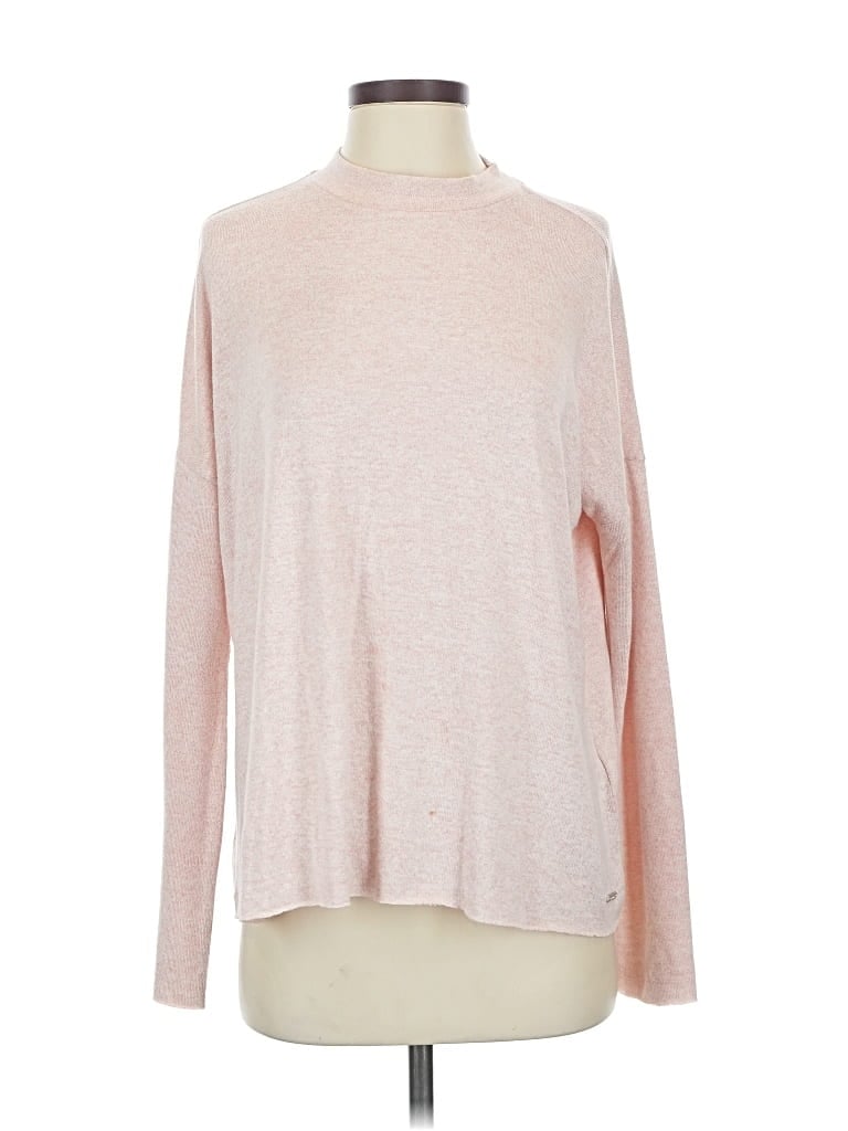 Pre-owned Tom Tailor Long Sleeve Turtleneck In Pink
