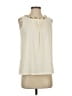 Charter Club Ivory Sleeveless Blouse Size S - photo 1