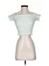Zara Green Short Sleeve Top Size S - photo 1