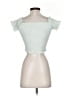 Zara Green Short Sleeve Top Size S - photo 2