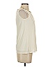 Charter Club Ivory Sleeveless Blouse Size S - photo 4