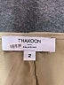 Thakoon Collective 100% Polyester Metallic Tan Romper Size 2 - photo 4