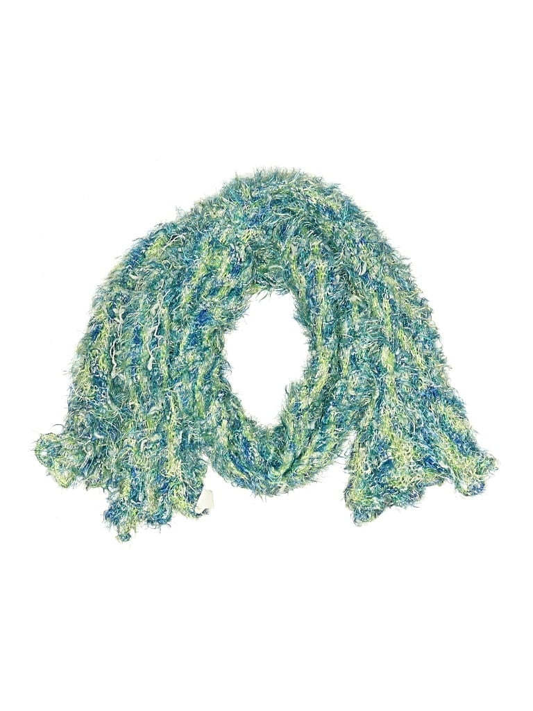 Pre-owned Unbranded Scarf In Blue