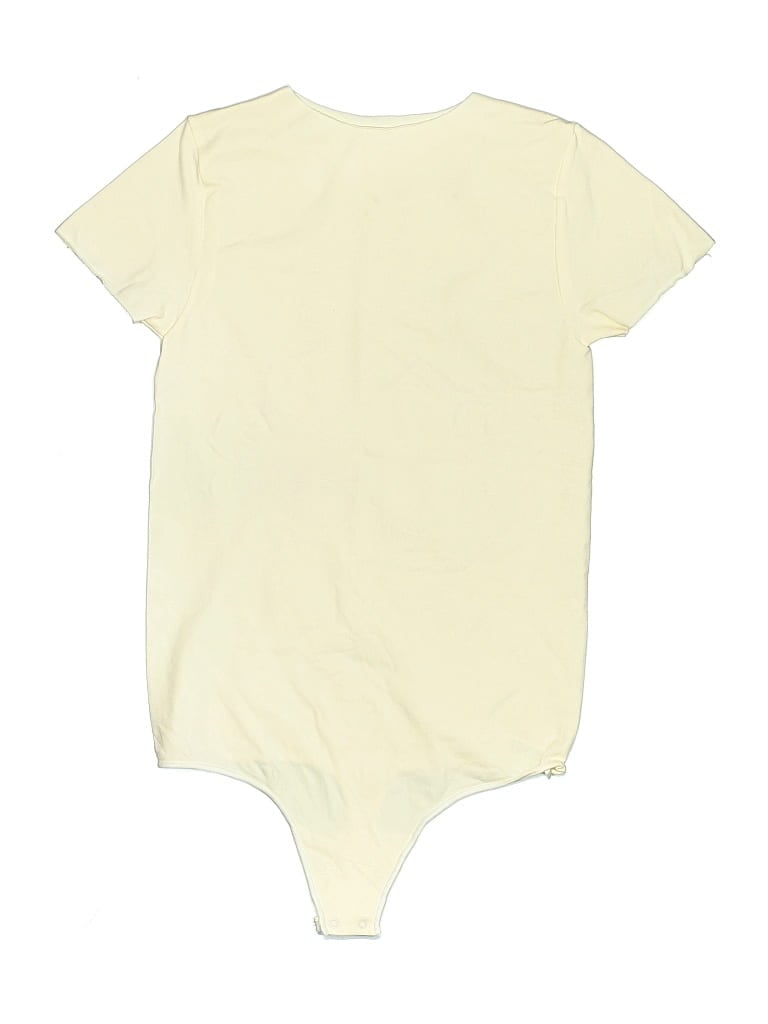 Pre-owned Skims Bodysuit In Yellow