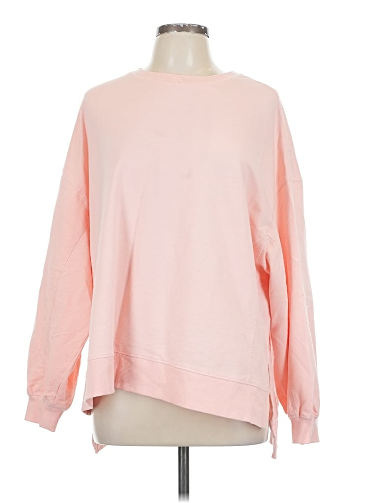 Pre-owned Z Supply Sweatshirt In Pink