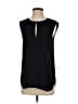 J.Crew 100% Polyester Black Sleeveless Blouse Size 0 - photo 1