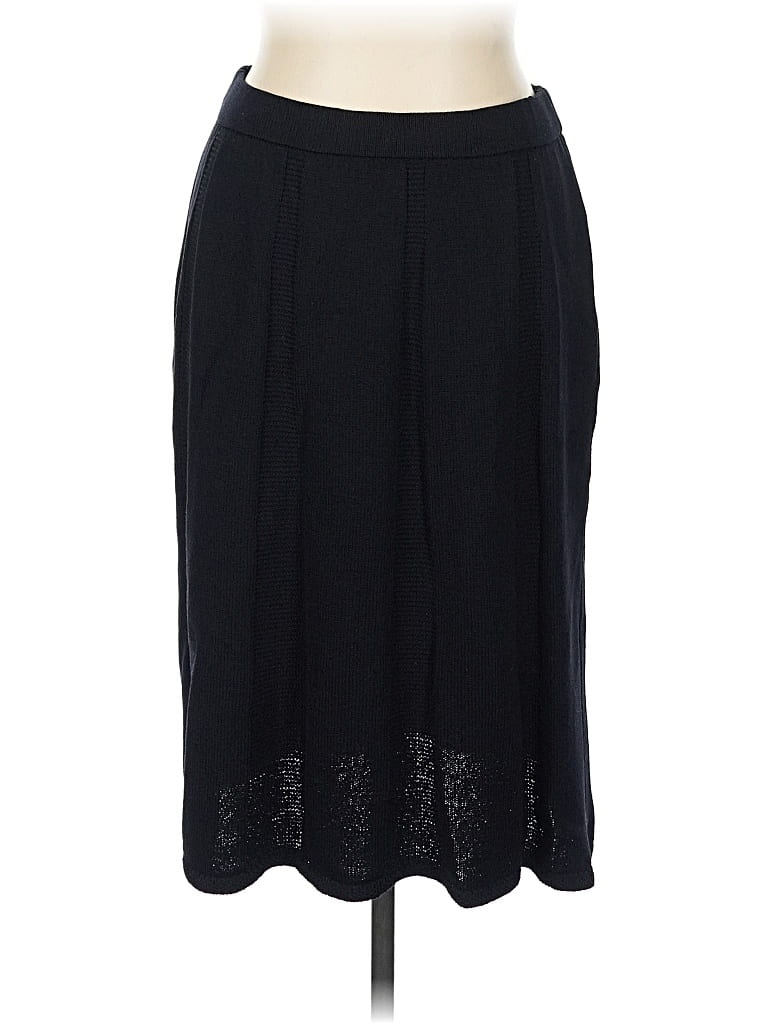 Pre-owned St. John Collection By Marie Gray Formal Skirt In Black