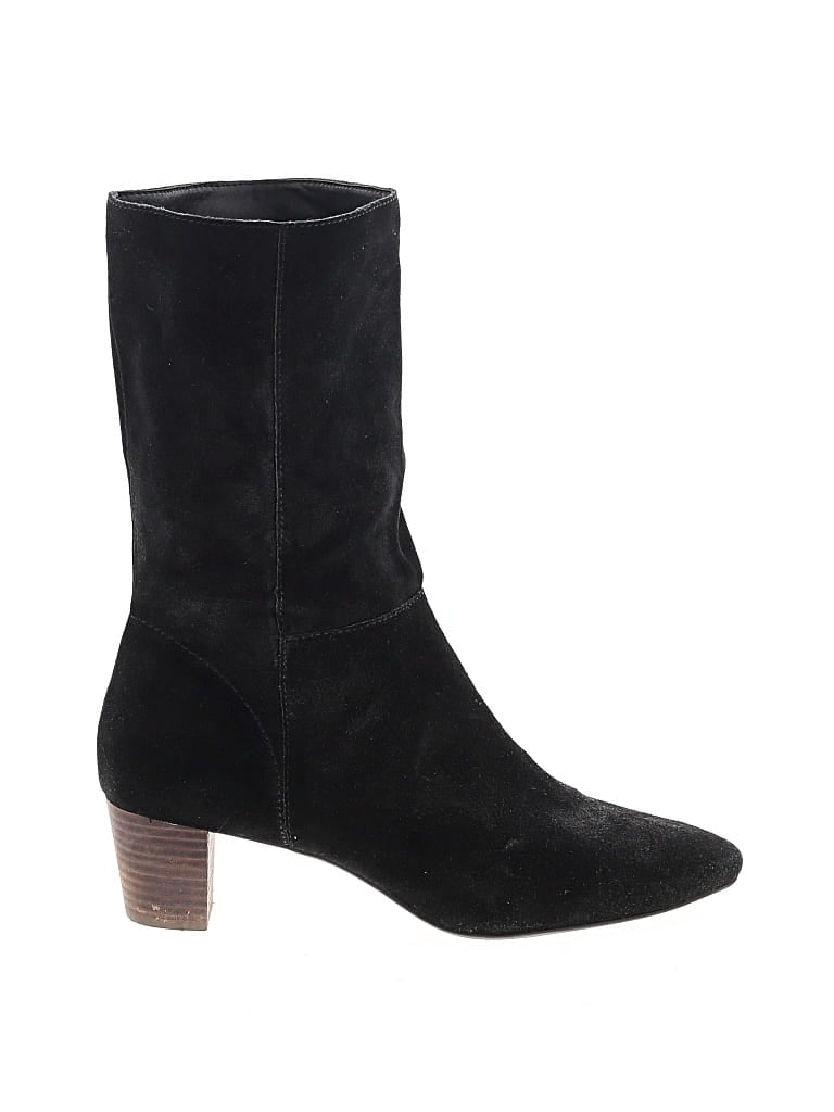 Pre-owned Lucky Brand Boots In Black