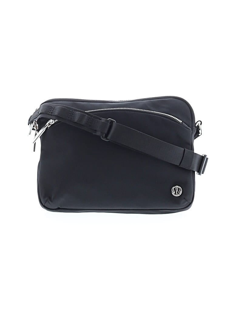 Pre-owned Lululemon Athletica Crossbody Bag In Black