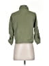 Zara Basic Green 3/4 Sleeve Button-Down Shirt Size XS - photo 2