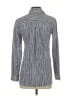 Layla Stripes Blue Long Sleeve Button-Down Shirt Size S - photo 2
