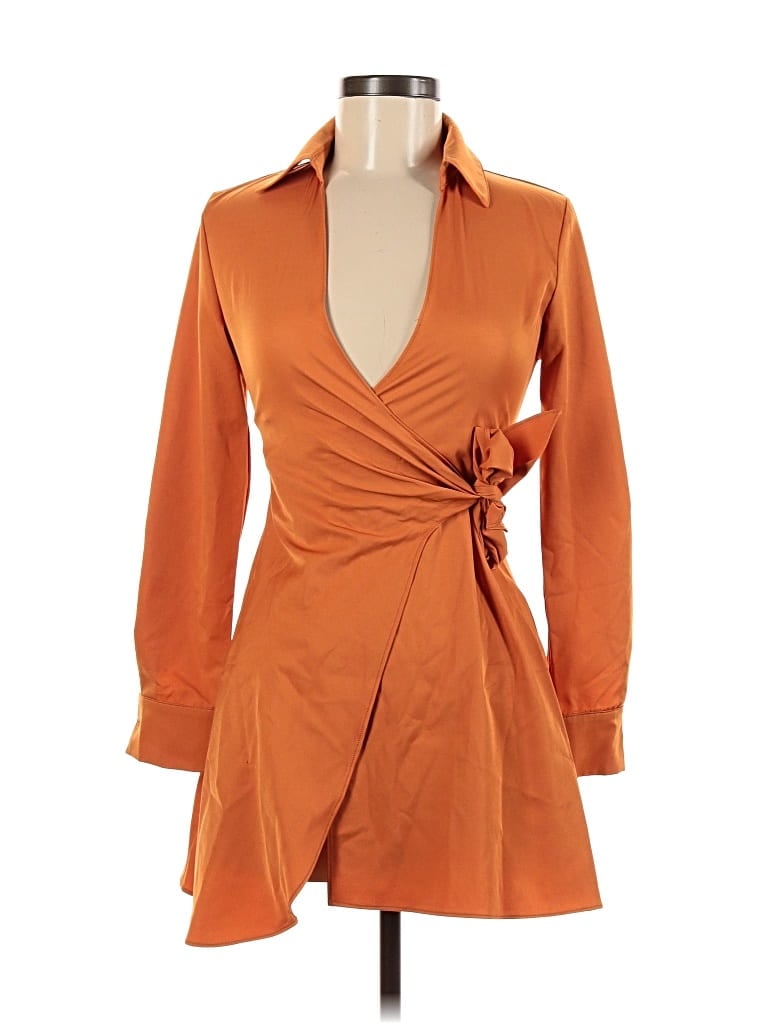 Beginning Boutique Cocktail Dress In Orange