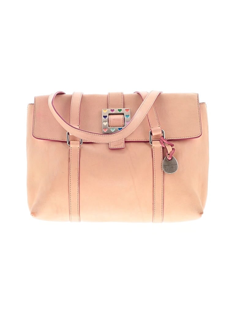 Pre-owned Dooney & Bourke Leather Tote Bag In Pink