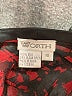 Worth 100% Silk Red Long Sleeve Silk Top Size 10 - photo 6