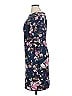 Erdem Floral Blue Cocktail Dress Size 14 - photo 5