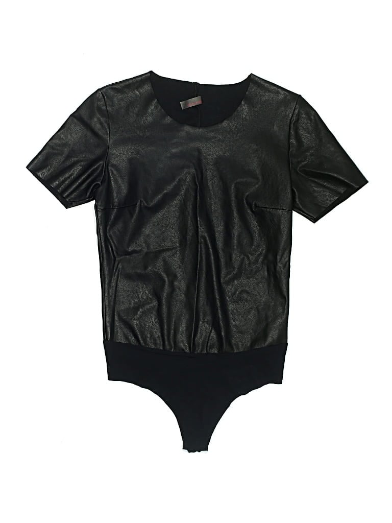Pre-owned Commando Bodysuit In Black