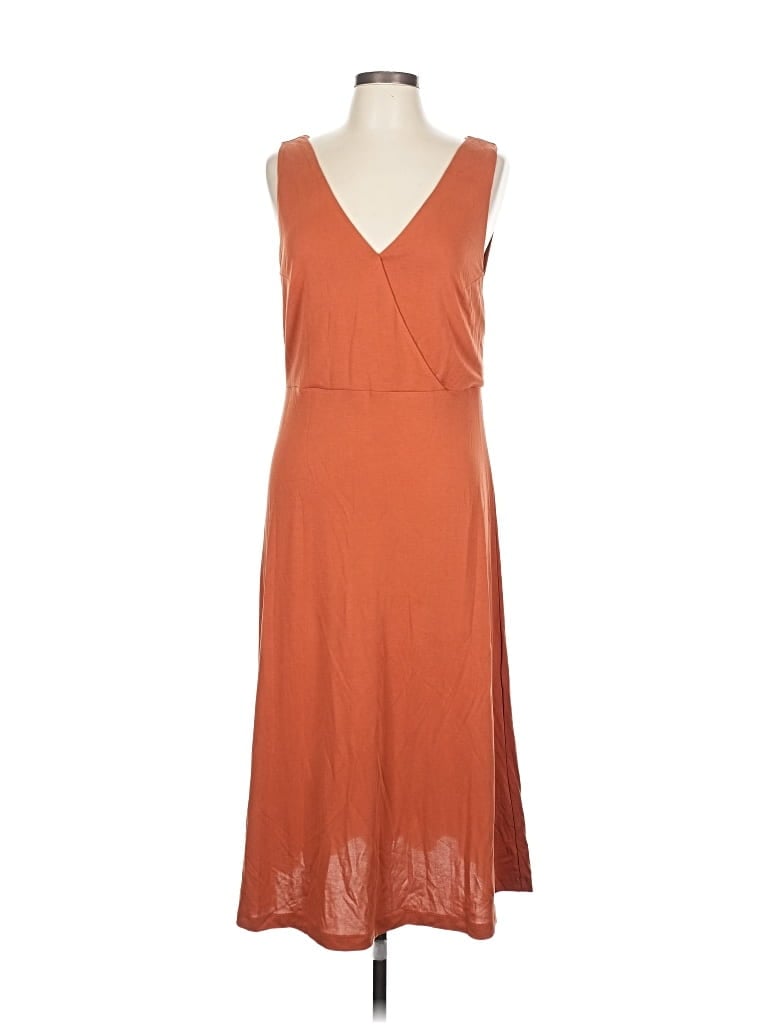 Mng Casual Dress In Orange