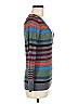 The Limited Stripes Gray Pullover Sweater Size M - photo 4