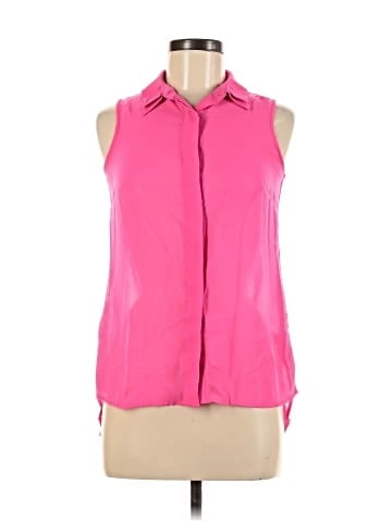L'Amour Nanette Lepore Sleeveless Button-Down Shirt (view 1)