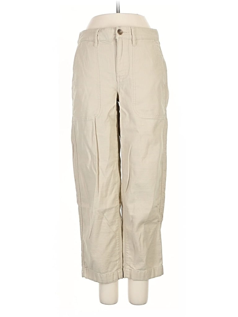 Pre-owned J.crew Factory Store Khaki Pant In Brown