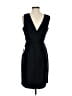 J.Crew 100% Polyester Solid Black Cocktail Dress Size 4 - photo 2