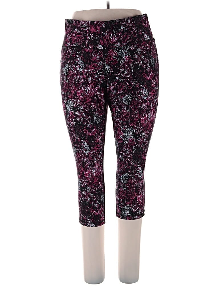 Pre-owned Livi Active Pants In Purple