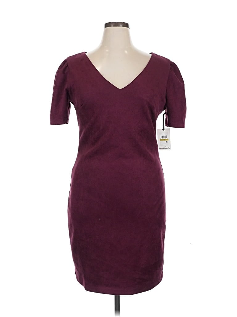 Pre-owned Kensie Cocktail Dress In Burgundy
