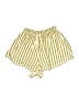 Sancia Stripes Yellow Shorts Size S - photo 1