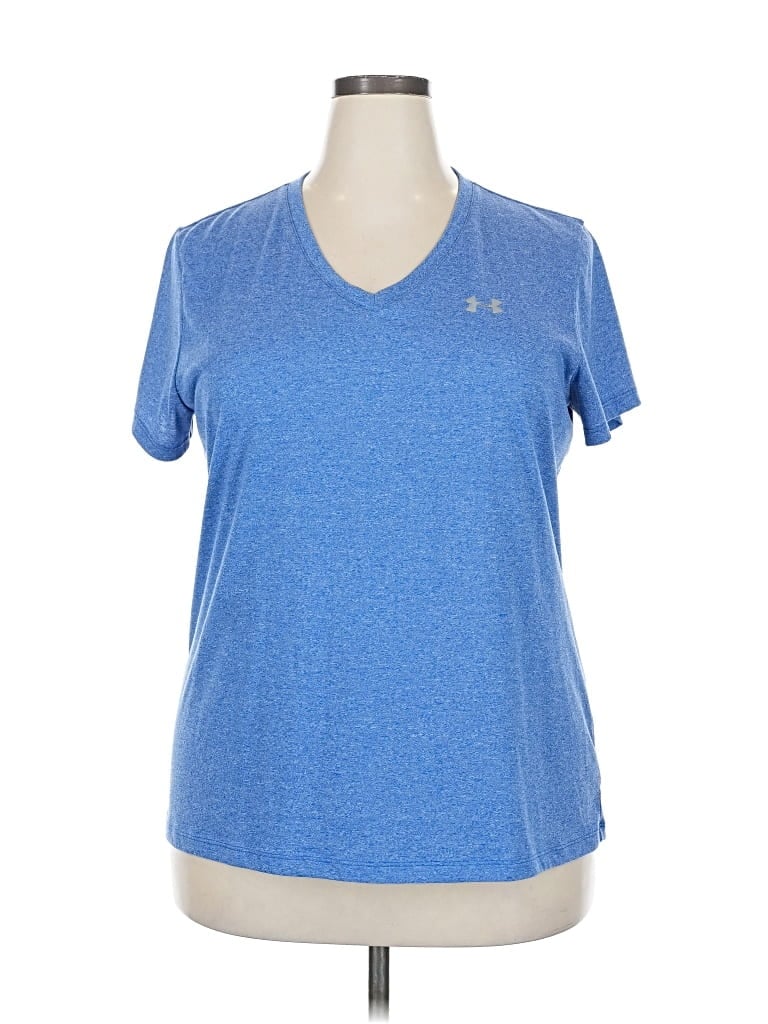 Pre-owned Under Armour Active T-shirt In Blue
