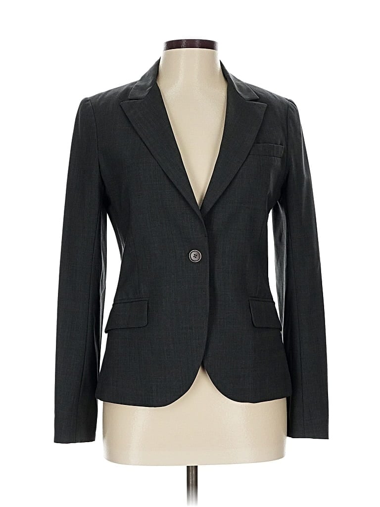 Pre-owned Theory Blazer Jacket In Gray