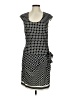 Max Studio Polka Dots Black Casual Dress Size M - photo 1