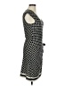 Max Studio Polka Dots Black Casual Dress Size M - photo 4
