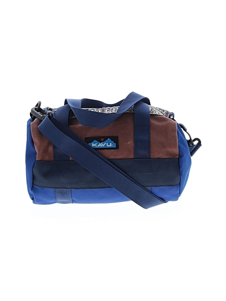 Pre-owned Kavu Satchel In Blue