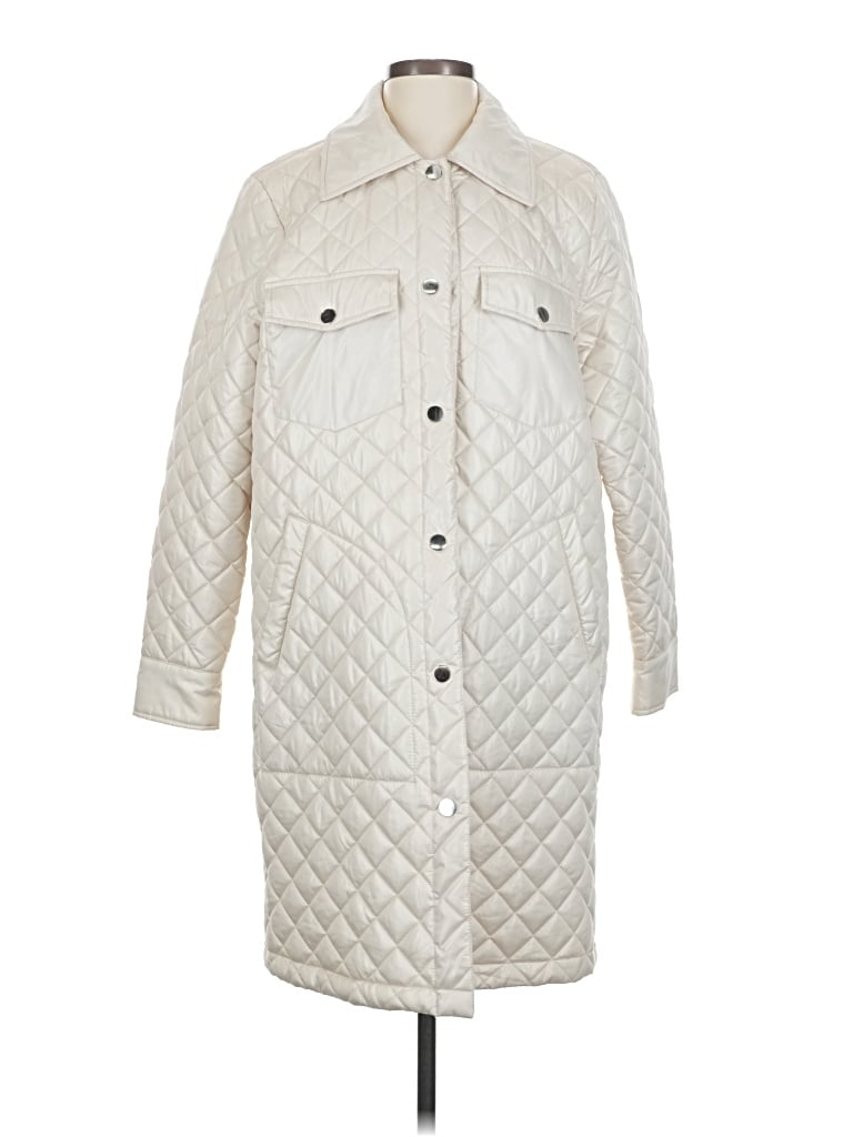 Pre-owned Treasure & Bond Coat In White