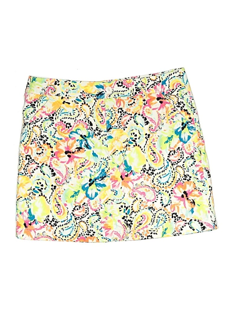 CHRISTOPHER & BANKS Pre-owned Skort In Yellow