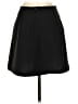 Ecru Solid Black Formal Skirt Size 27 waist (estimated) - photo 2