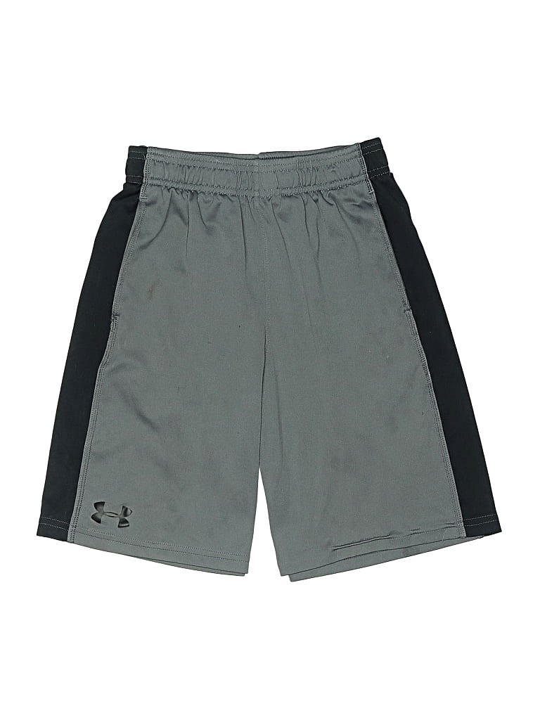 Pre-owned Under Armour Kids' Athletic Shorts In Gray