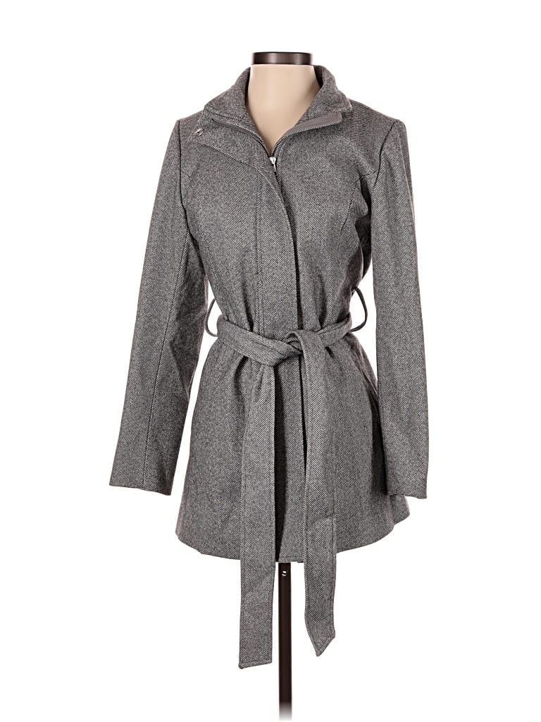 Pre-owned 41hawthorn Coat In Gray