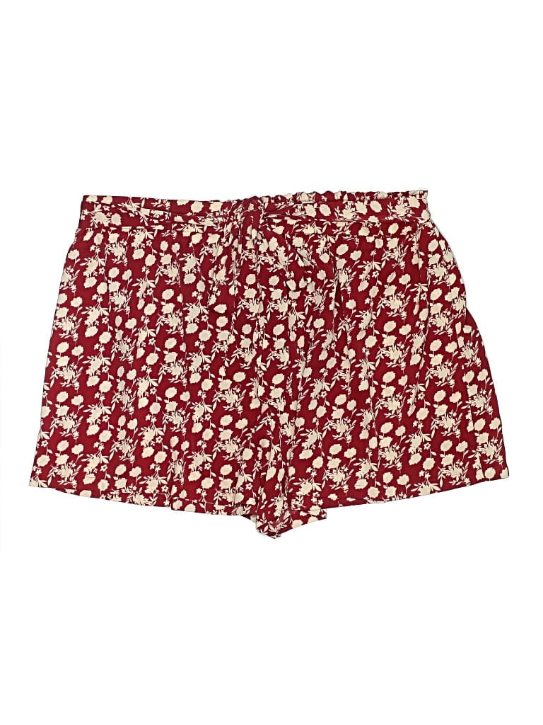 CIDER Pre-owned Shorts In Burgundy