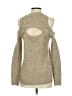 Rebecca Minkoff Tweed Tan Wool Pullover Sweater Size XXS - photo 2