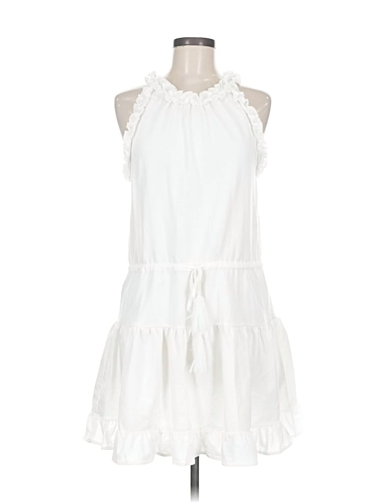 Pre-owned Sundays Casual Dress In White