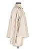DONNI Metallic Ivory Long Sleeve Blouse Size M - photo 4