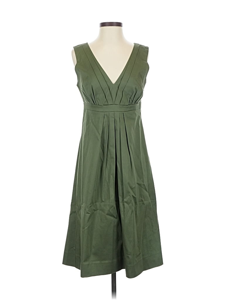 Pre-owned Calvin Klein Casual Dress In Green