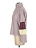 Faherty Color Block Purple Pullover Sweater Size XS - photo 5