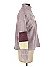 Faherty Color Block Purple Pullover Sweater Size XS - photo 4