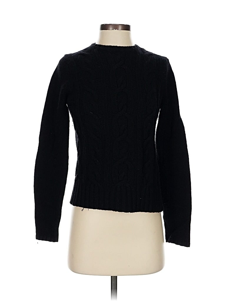 Pre-owned Gap Turtleneck Sweater In Black