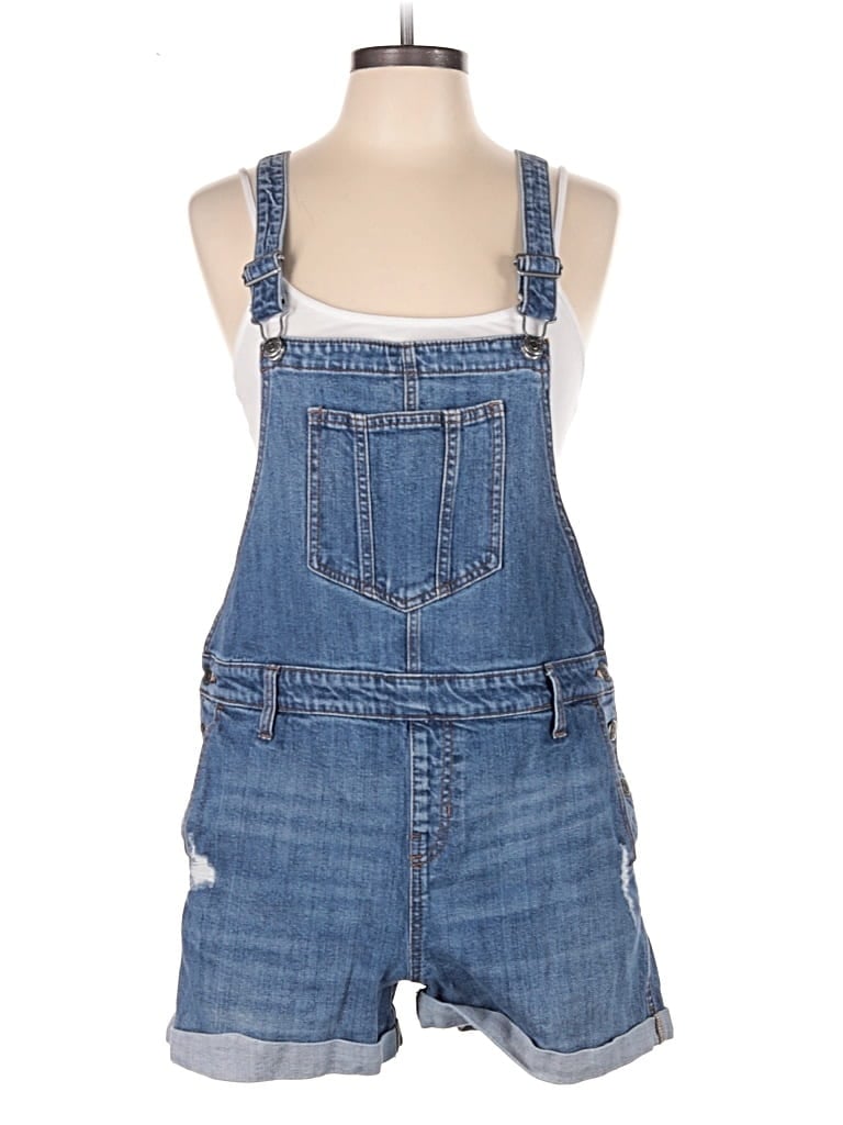 Pre-owned Old Navy Romper In Blue