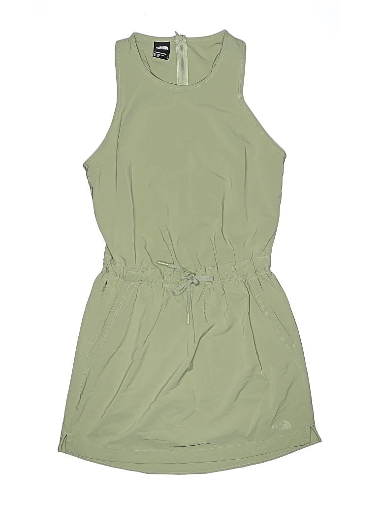 Pre-owned The North Face Active Dress In Green