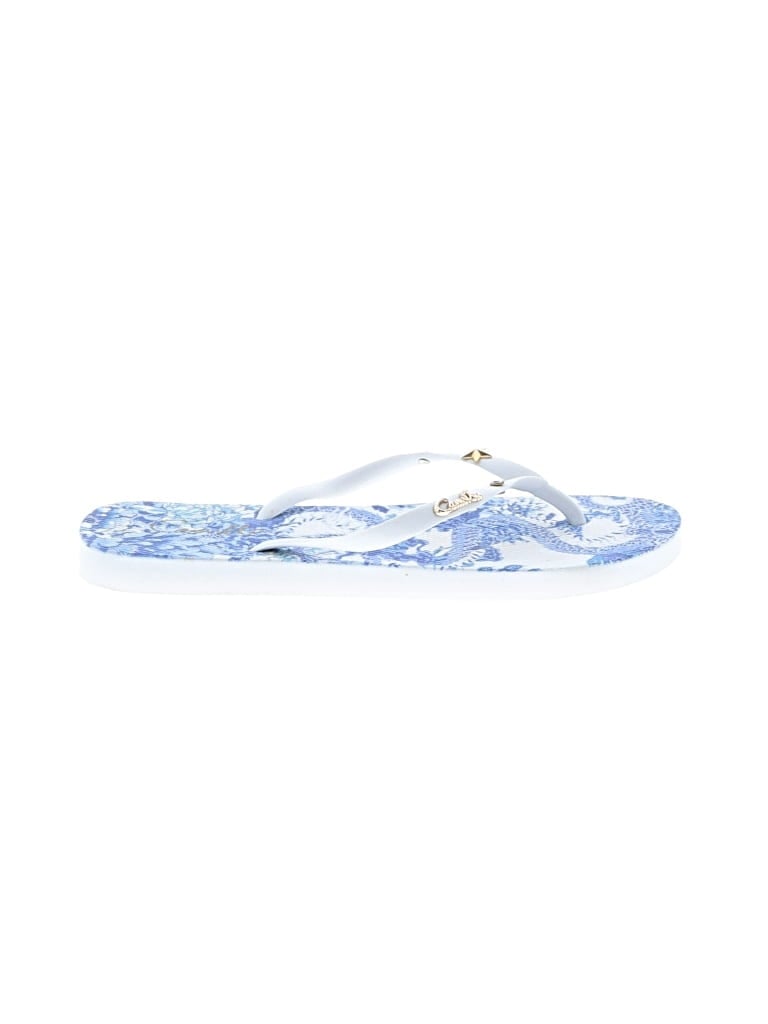 Pre-owned Camilla Flip Flops In Blue